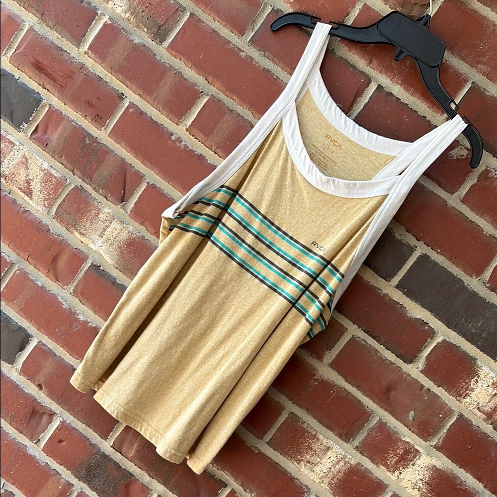 {RVCA} Cana Striped Tank Top